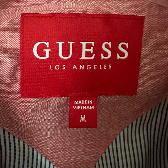 Guess Men’s Chambray Blazer - Picture 5 of 9